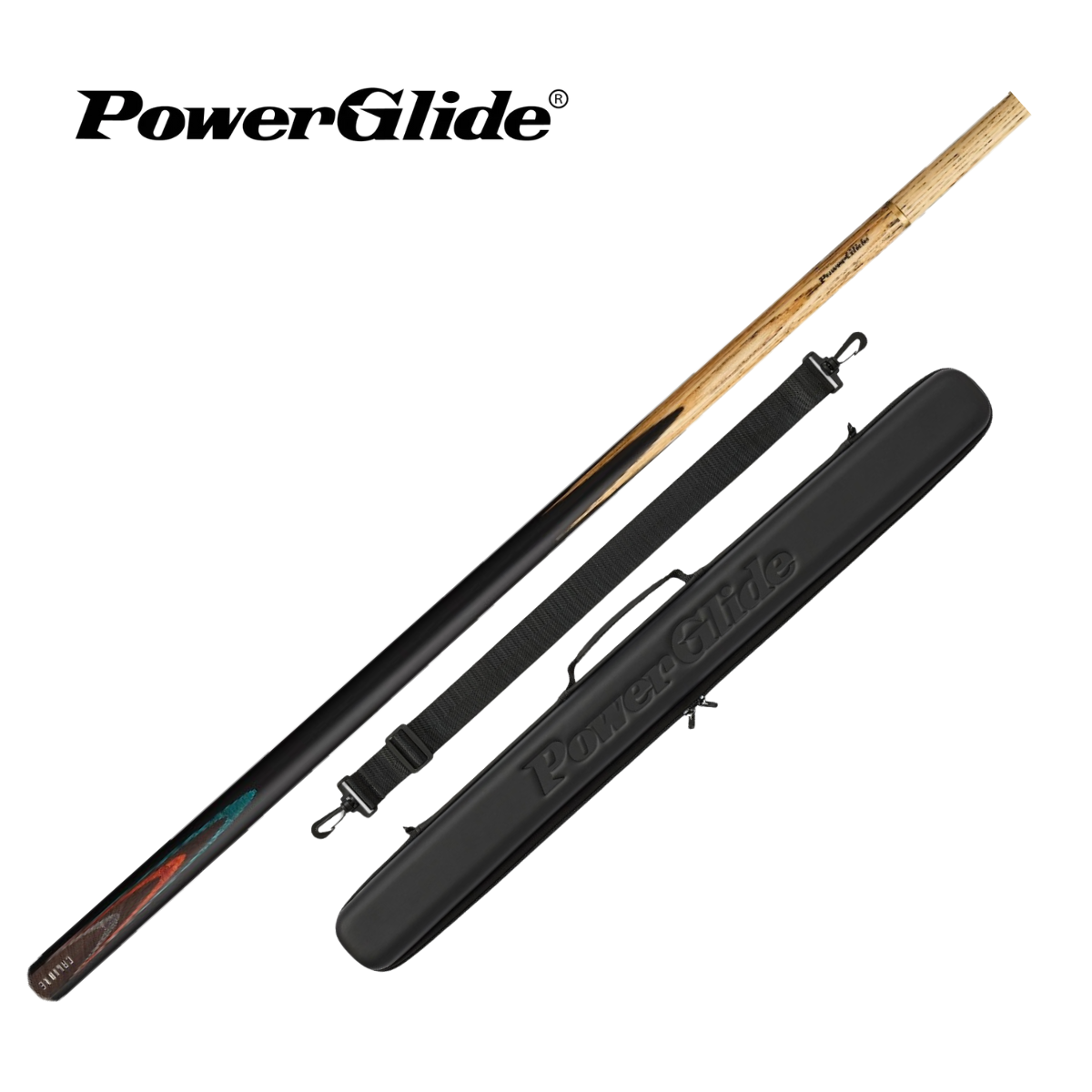 PowerGlide Snooker & Pool Cue Centre Jointed Calibre 57" 145cm