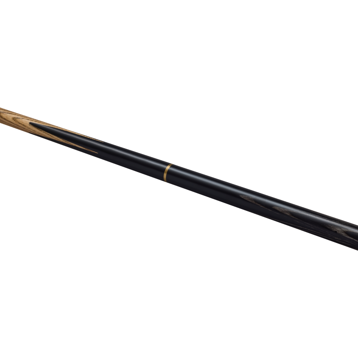 PowerGlide Snooker & Pool Cue Centre Or 3/4 Jointed Exios Black 57" 145cm