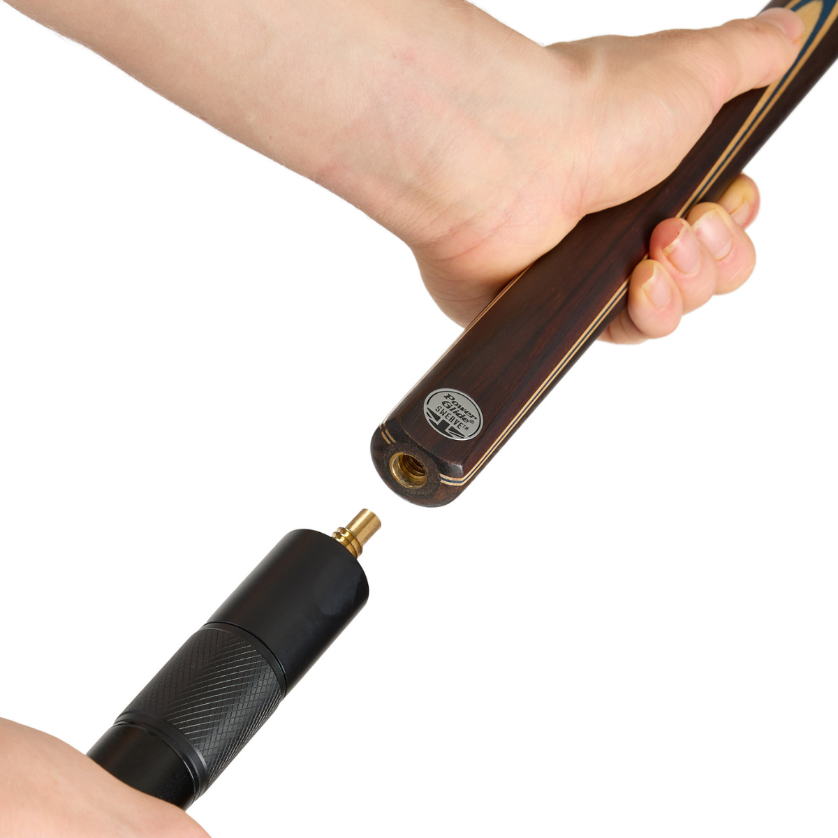 PowerGlide Cues Telescopic Extension Black Screw Fit 9 Inch To 12 Inch