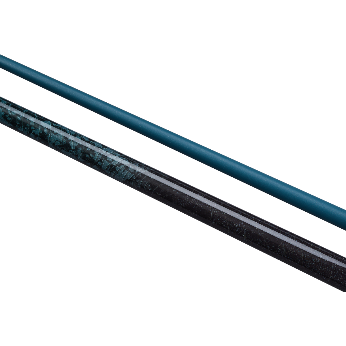 PowerGlide Snooker & Pool Cue Centre Jointed 3K Carbon Fibre Ignis Black 57" 145cm