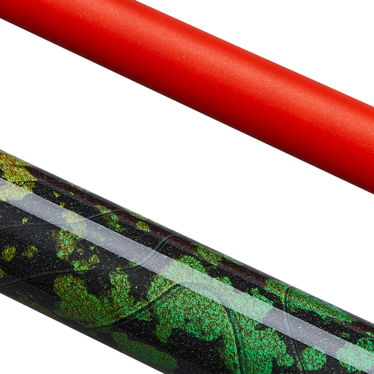 PowerGlide Snooker & Pool Cue Centre Jointed 3K Carbon Fibre Ignis Orange 57" 145cm