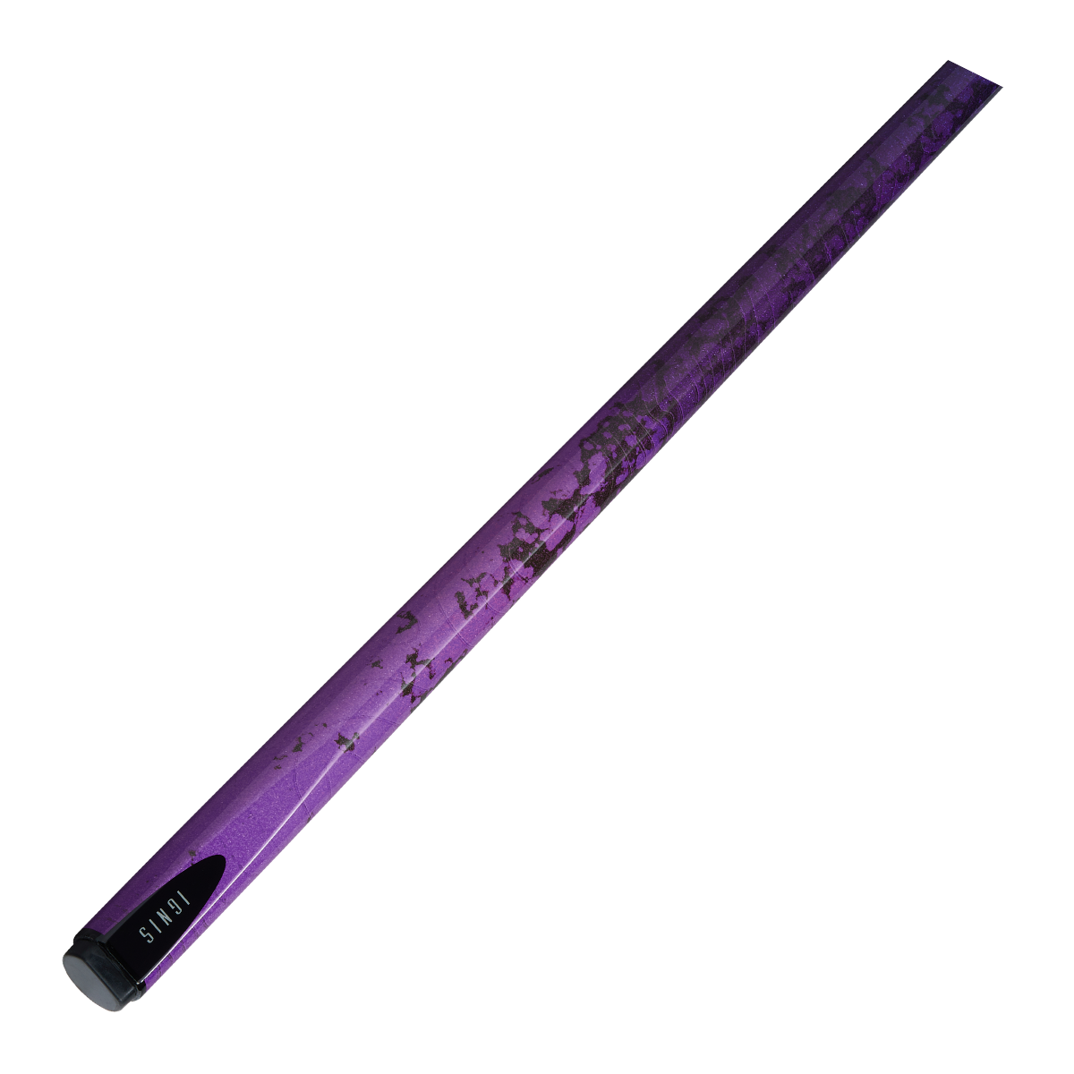 PowerGlide Snooker & Pool Cue Centre Jointed 3K Carbon Fibre Ignis Purple 57" 145cm
