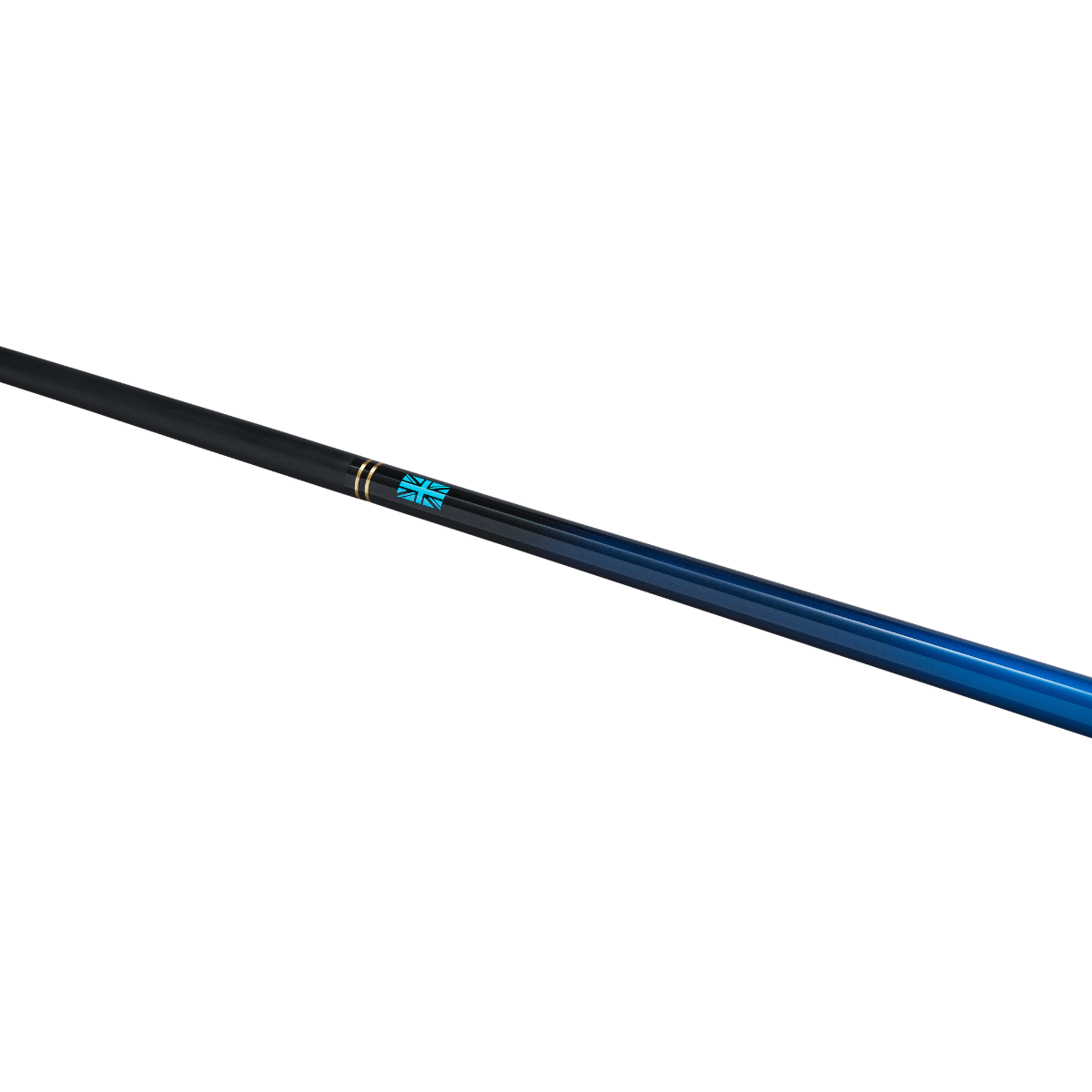 PowerGlide Snooker & Pool Cue Centre Jointed 3K Carbon Fibre Aramid Blue 57" 145cm