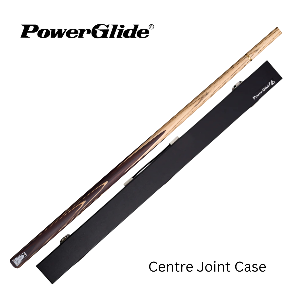 PowerGlide Snooker & Pool Cue Centre Or 3/4 Jointed Status 57" 145cm