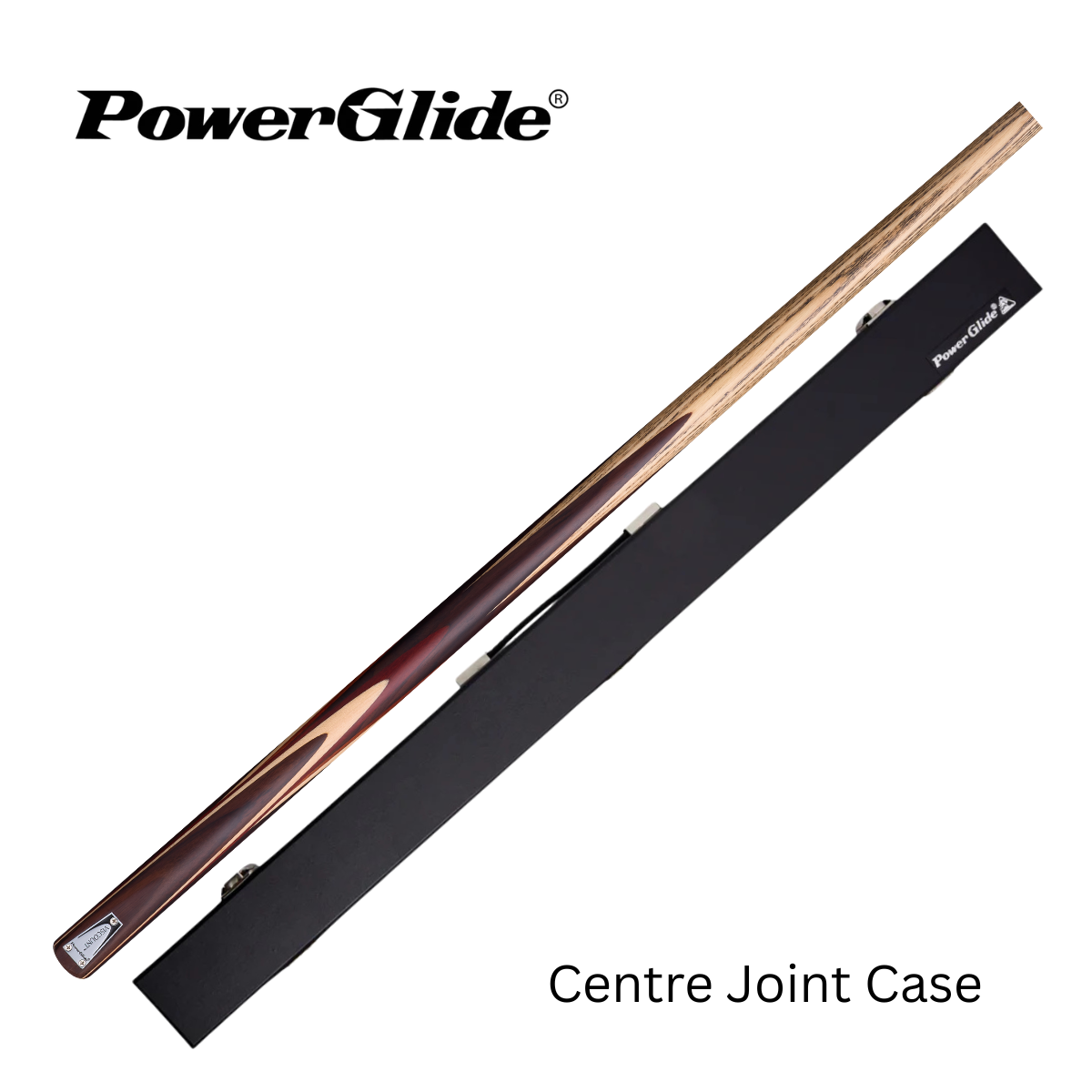 PowerGlide Snooker & Pool Cue Centre Or 3/4 Jointed Viscount 57" 145cm