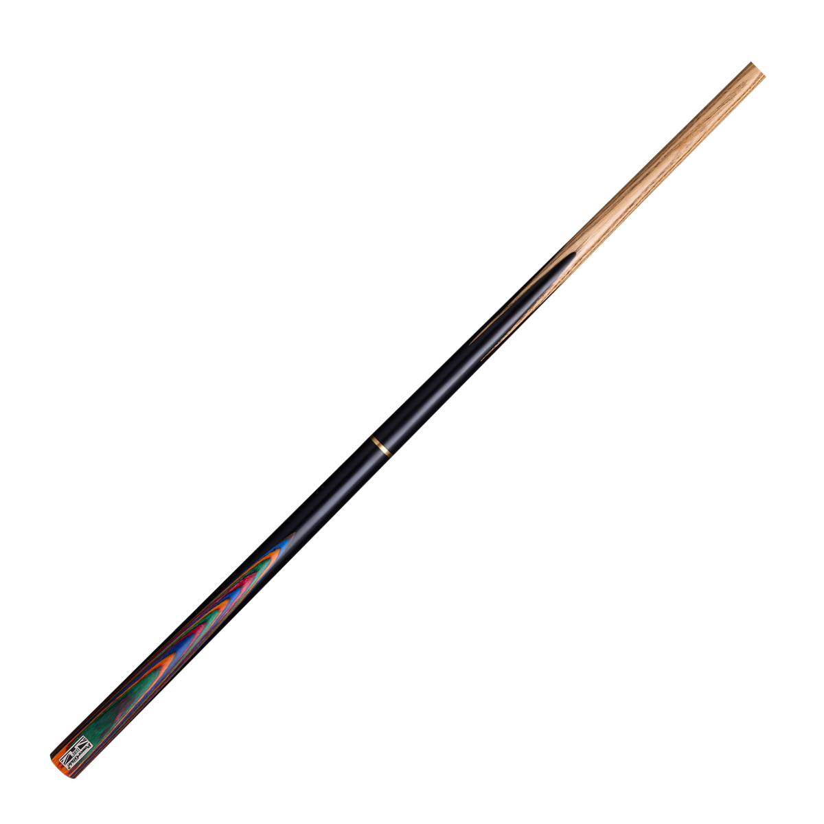 PowerGlide Snooker & Pool Cue 3/4 Jointed Exios Rainbow 57" 145cm