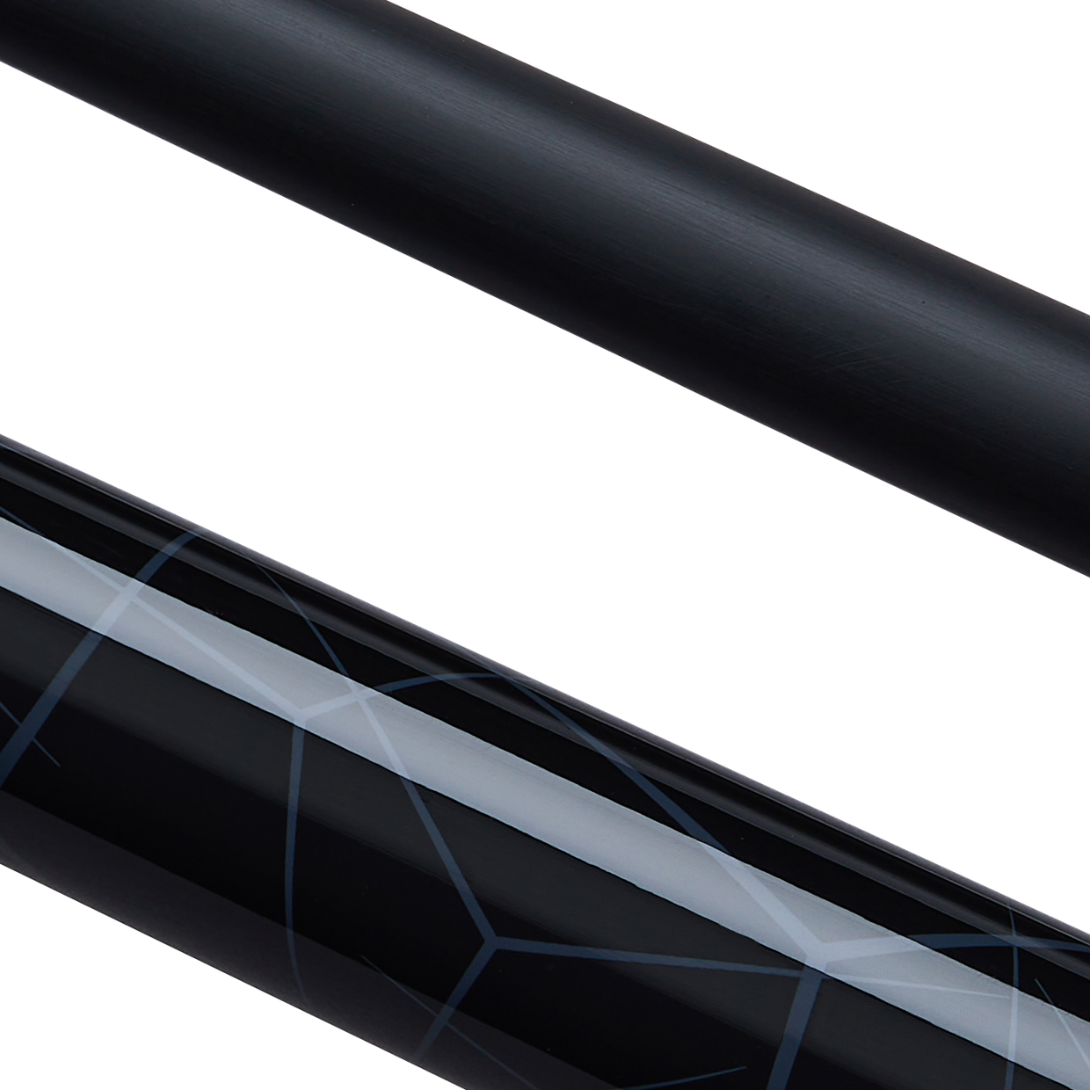 PowerGlide Snooker & Pool Cue Centre Jointed Noir Black 57" 145cm