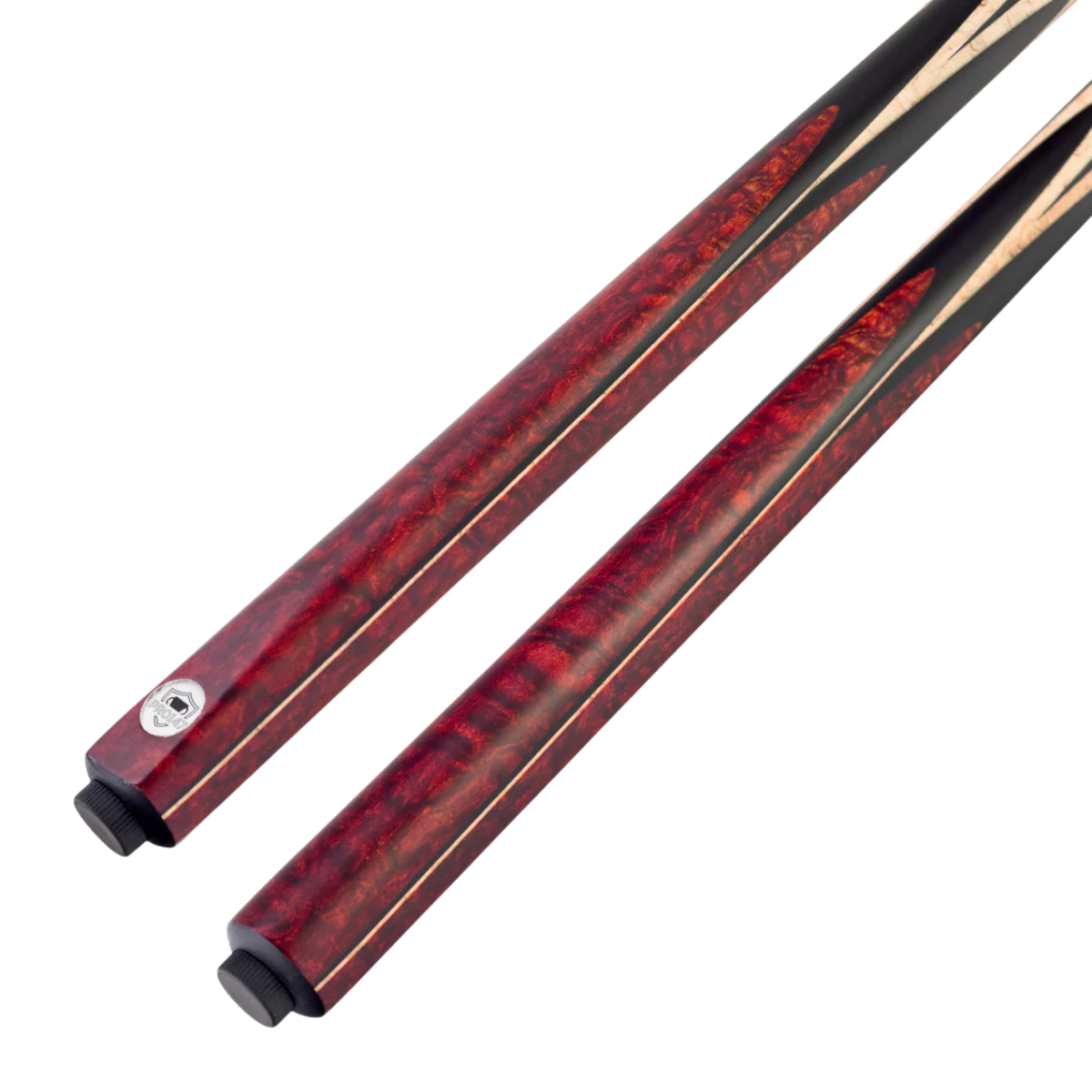 PRO147 Snooker & Pool Cue Centre Jointed Farsley Red 57" 145cm
