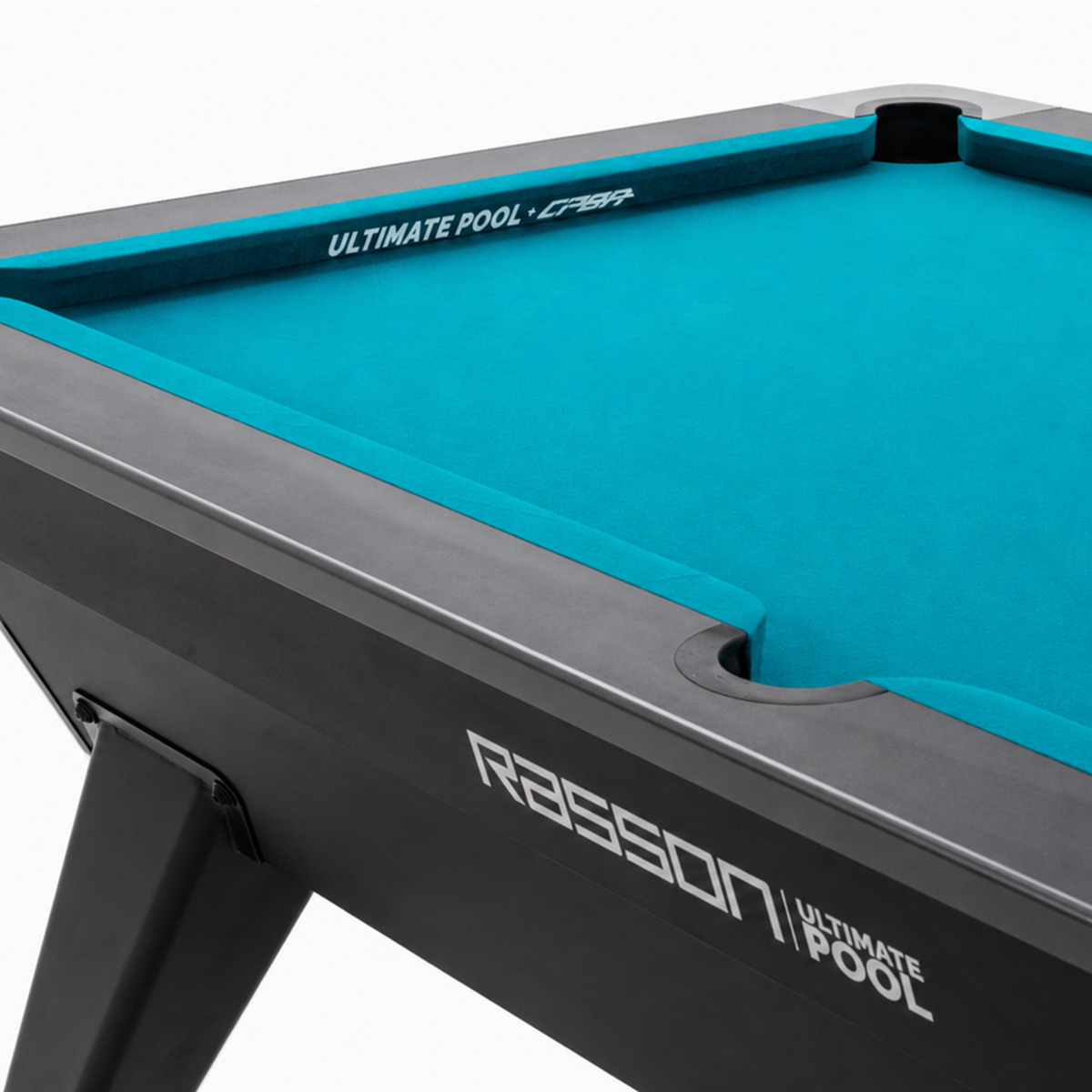 Rasson Apollo II English Pool Table 4rd Gen Tournament 7ft Black