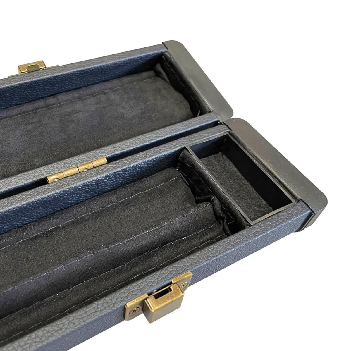 Riley Snooker & Pool Hard Cue Case 3/4 Joint Black - Holds 1 Cue
