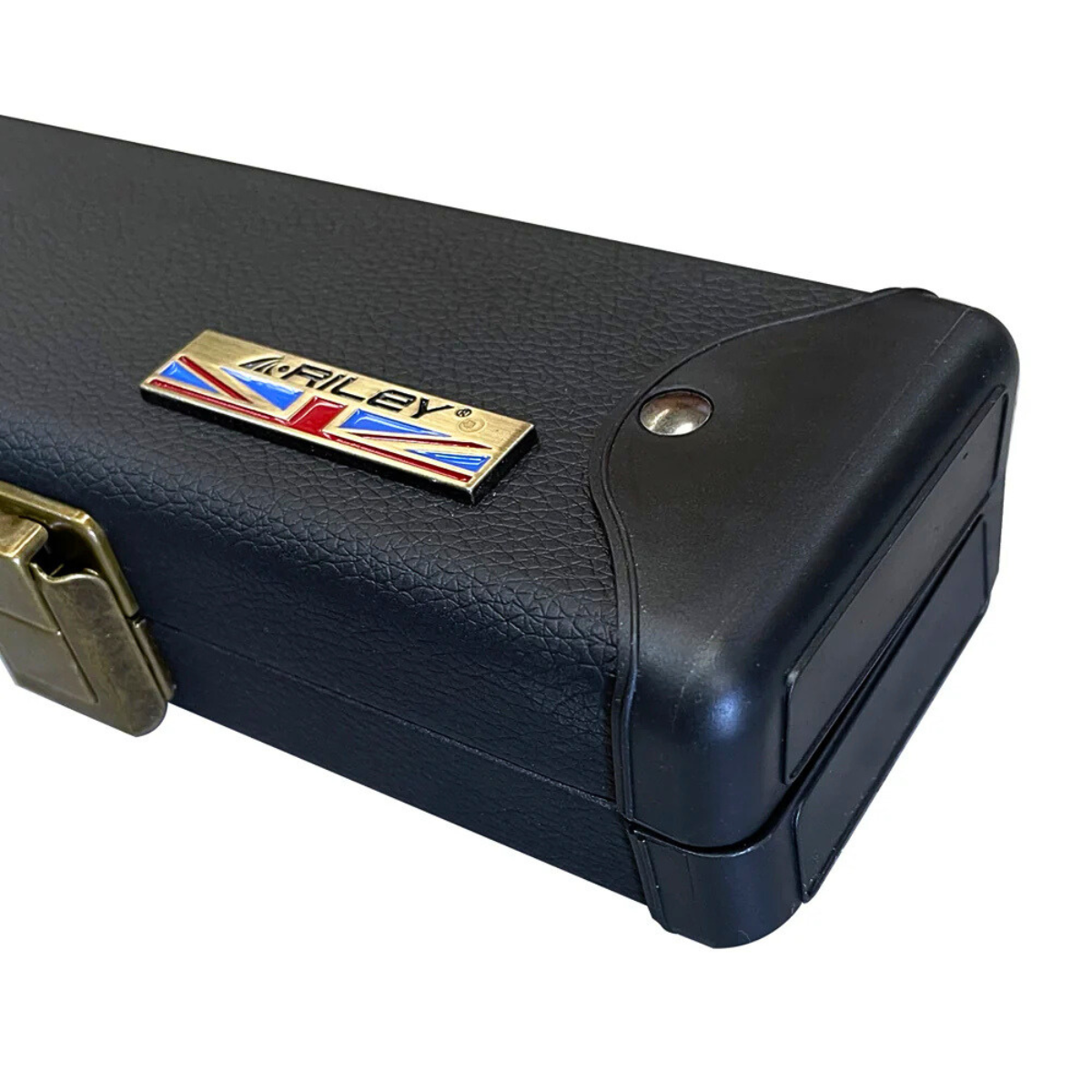 Riley Snooker & Pool Hard Cue Case 3/4 Joint Black - Holds 1 Cue