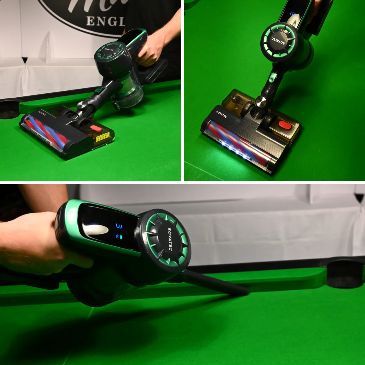 Rovatec Pool & Snooker Table Cloth Vacuum Cleaner