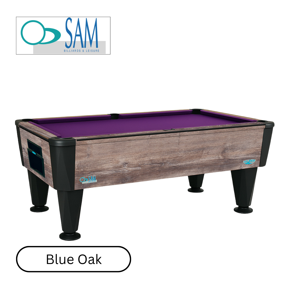 SAM Atlantic Champion English Pool Table Black Label Edition 6ft & 7ft