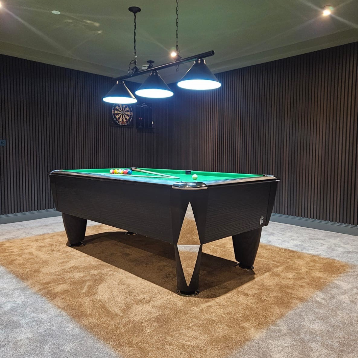SAM Atlantic Champion English Pool Table Black Label Edition 6ft & 7ft