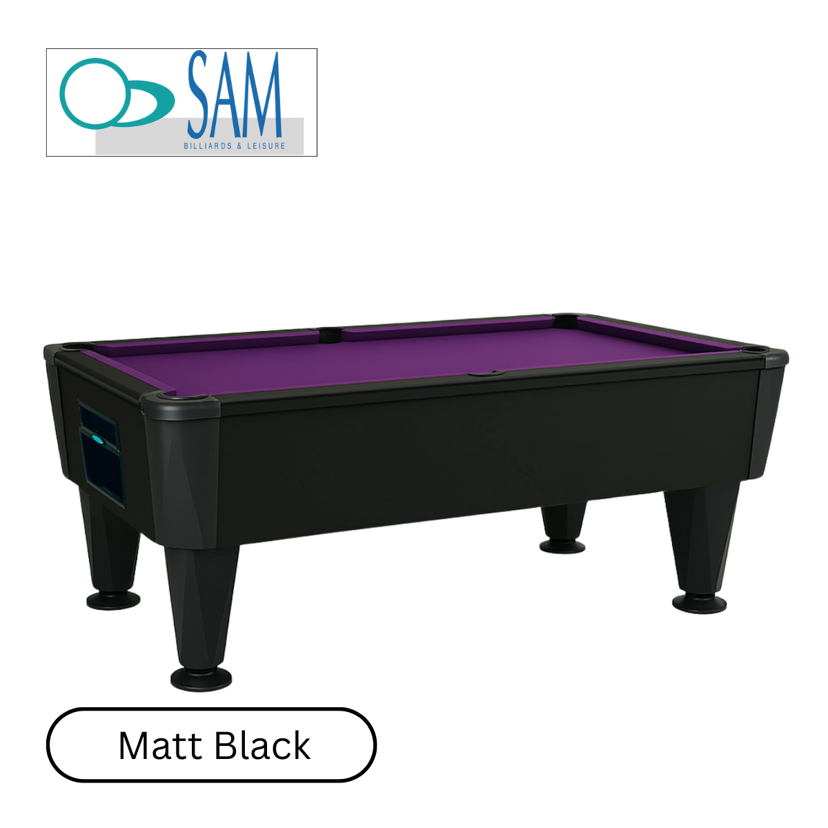 SAM Atlantic Champion English Pool Table Black Label Edition 6ft & 7ft