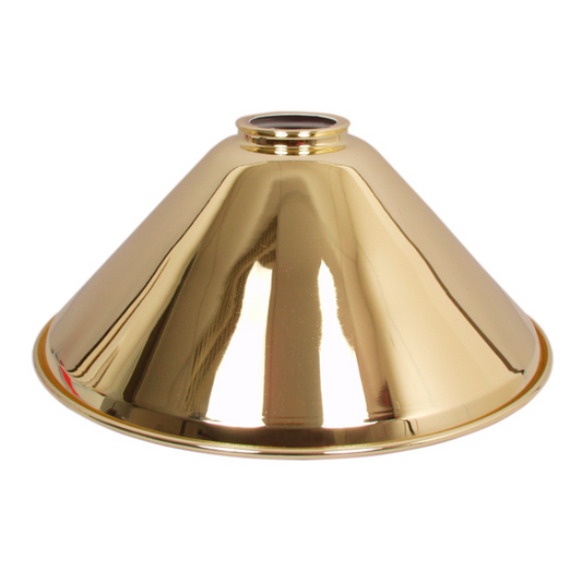 Pool & Snooker Table Lamp Shade Brass
