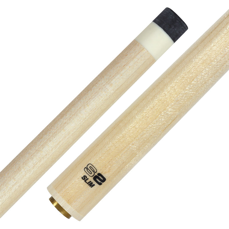 The Longoni Nirvana 2 American Pool Cue Nox Silver
