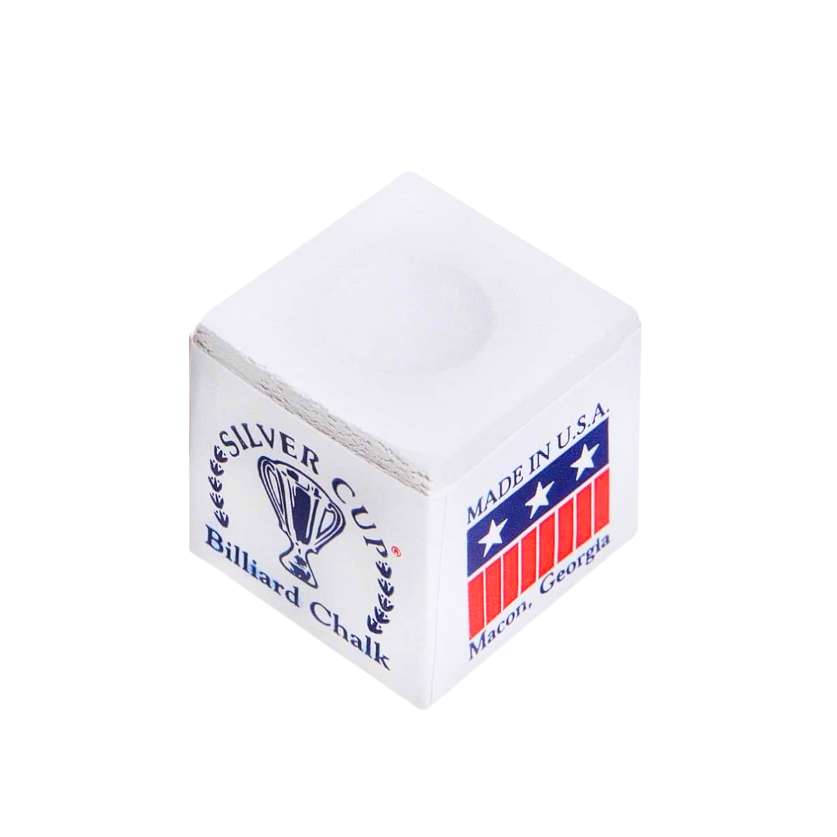 Silver Cup Snooker & Pool Cue Chalk 12pc Box Multiple Colours