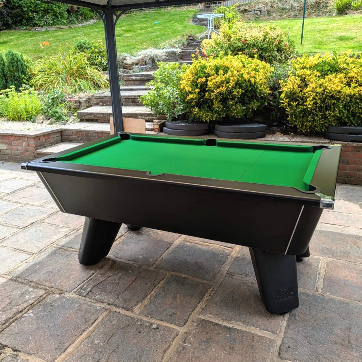 Cry Wolf Outdoor English Pool Table Black 6ft Or 7ft
