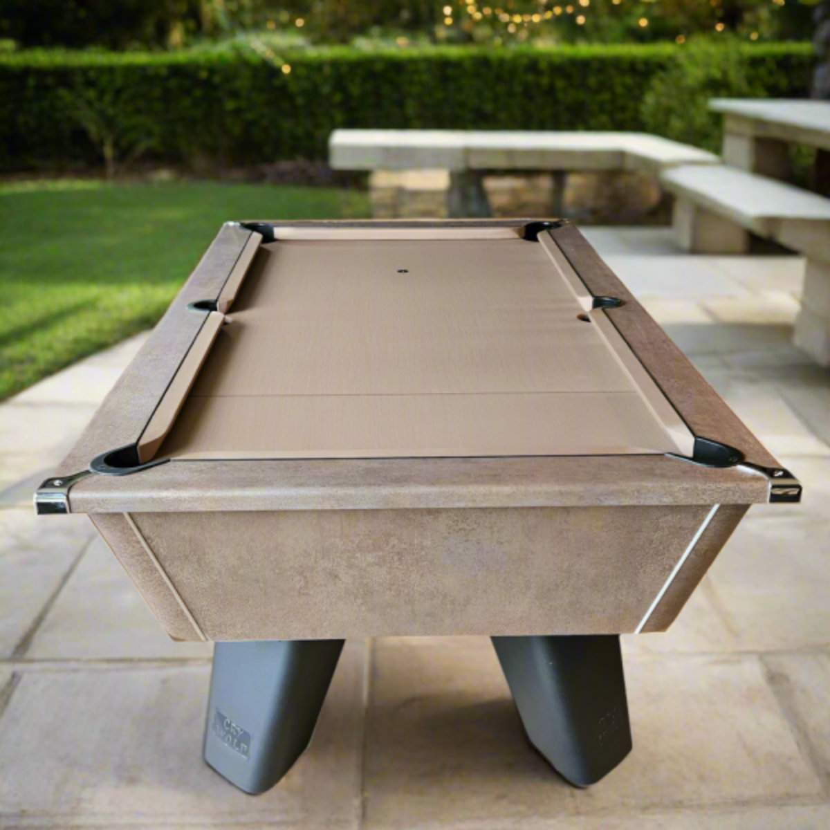 Cry Wolf Outdoor English Pool Table Italian Bronze 6ft Or 7ft