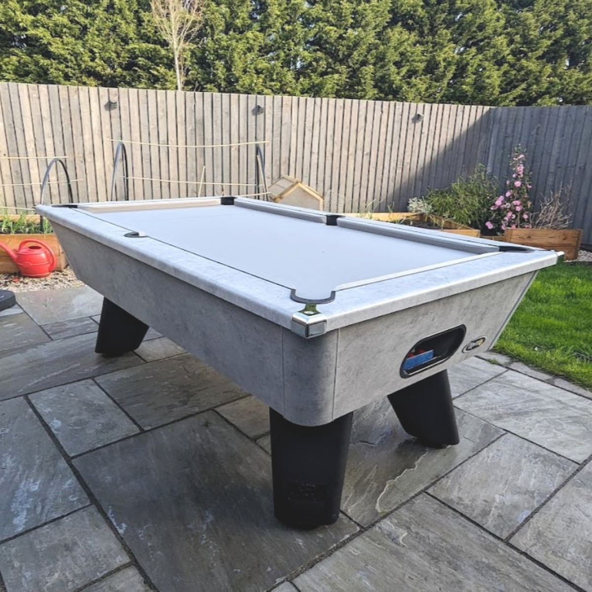 Cry Wolf Outdoor English Pool Table Urban Grey 6ft Or 7ft