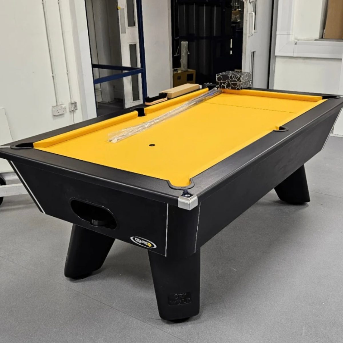 Cry Wolf English Pool Table Matt Black Tournament Edition 6ft Or 7ft
