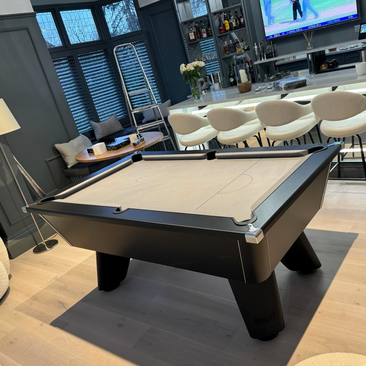 Cry Wolf English Pool Table Matt Black Tournament Edition 6ft Or 7ft