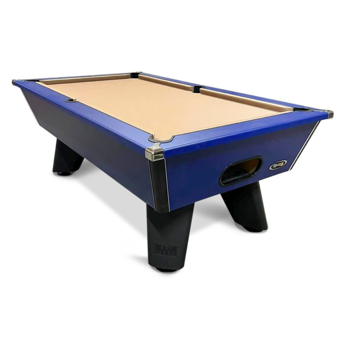 Cry Wolf English Pool Table Blue Tournament Edition 6ft Or 7ft