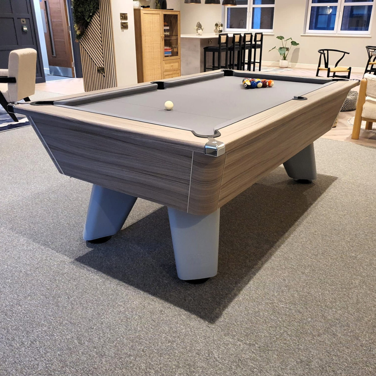 Cry Wolf English Pool Table Driftwood Tournament Edition 6ft Or 7ft