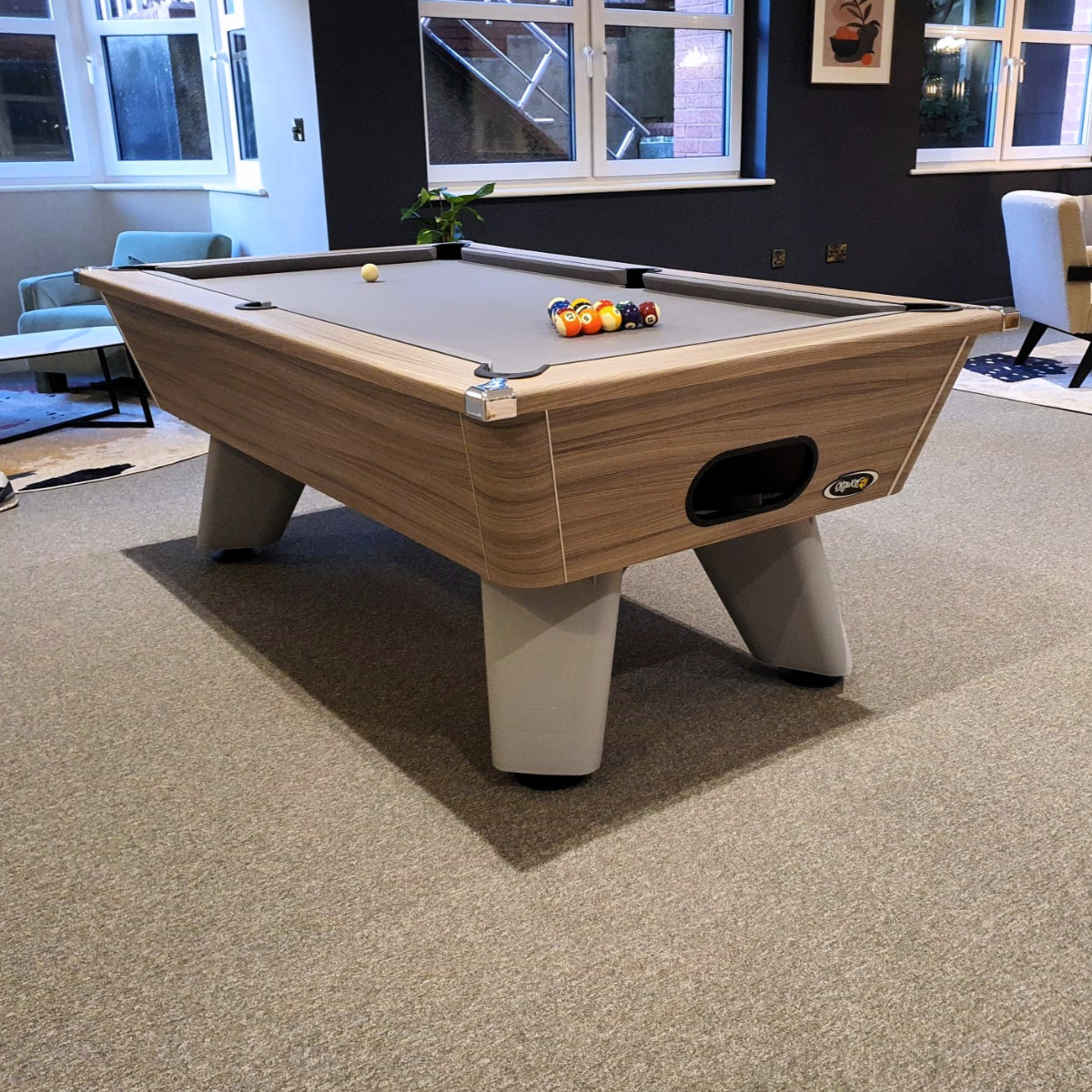Cry Wolf English Pool Table Driftwood Tournament Edition 6ft Or 7ft