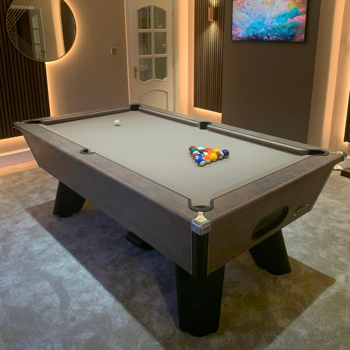 Cry Wolf English Pool Table Italian Bronze Tournament Edition 6ft Or 7ft