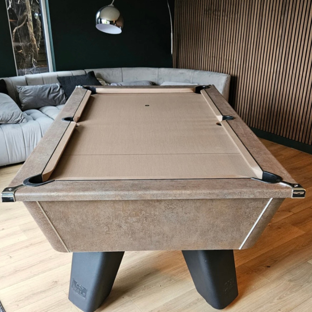Cry Wolf English Pool Table Italian Bronze Tournament Edition 6ft Or 7ft