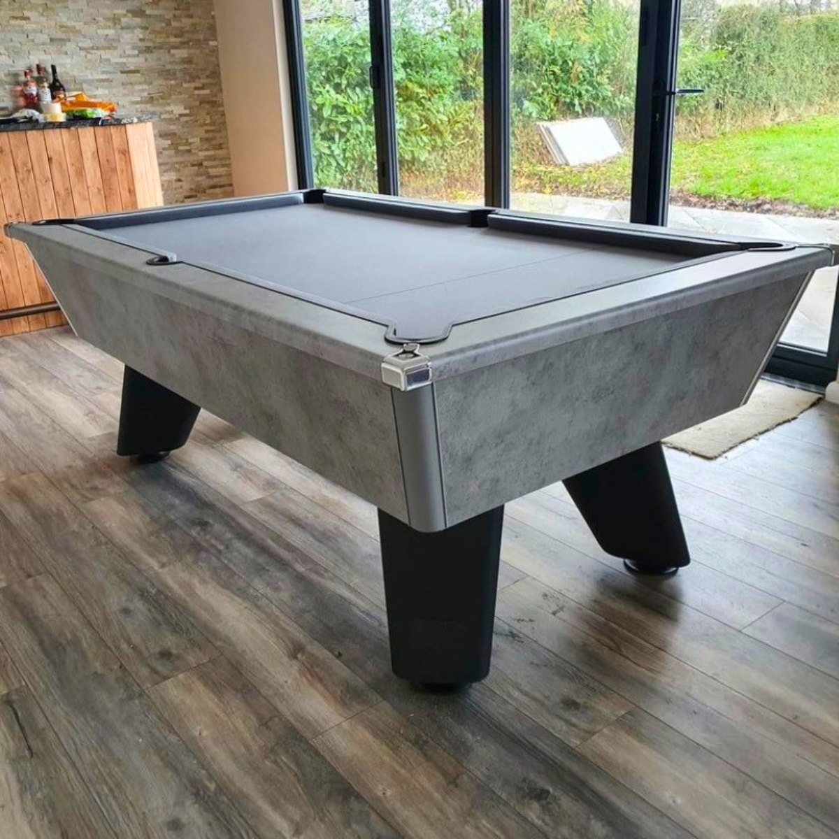 Cry Wolf English Pool Table Urban Grey Tournament Edition 6ft Or 7ft