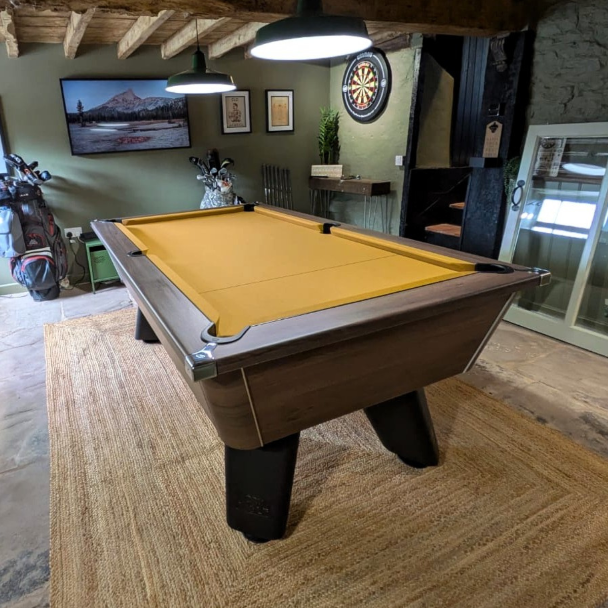 Cry Wolf English Pool Table Walnut Tournament Edition 6ft Or 7ft