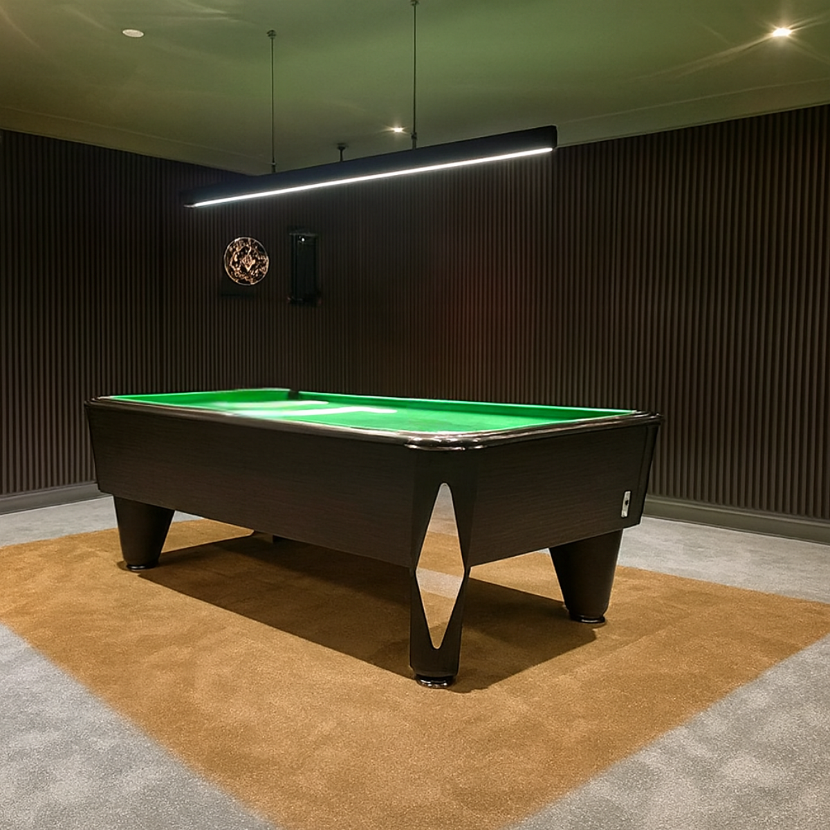 Pool Table Light LED Ultra Slim Beam 150 Black | White