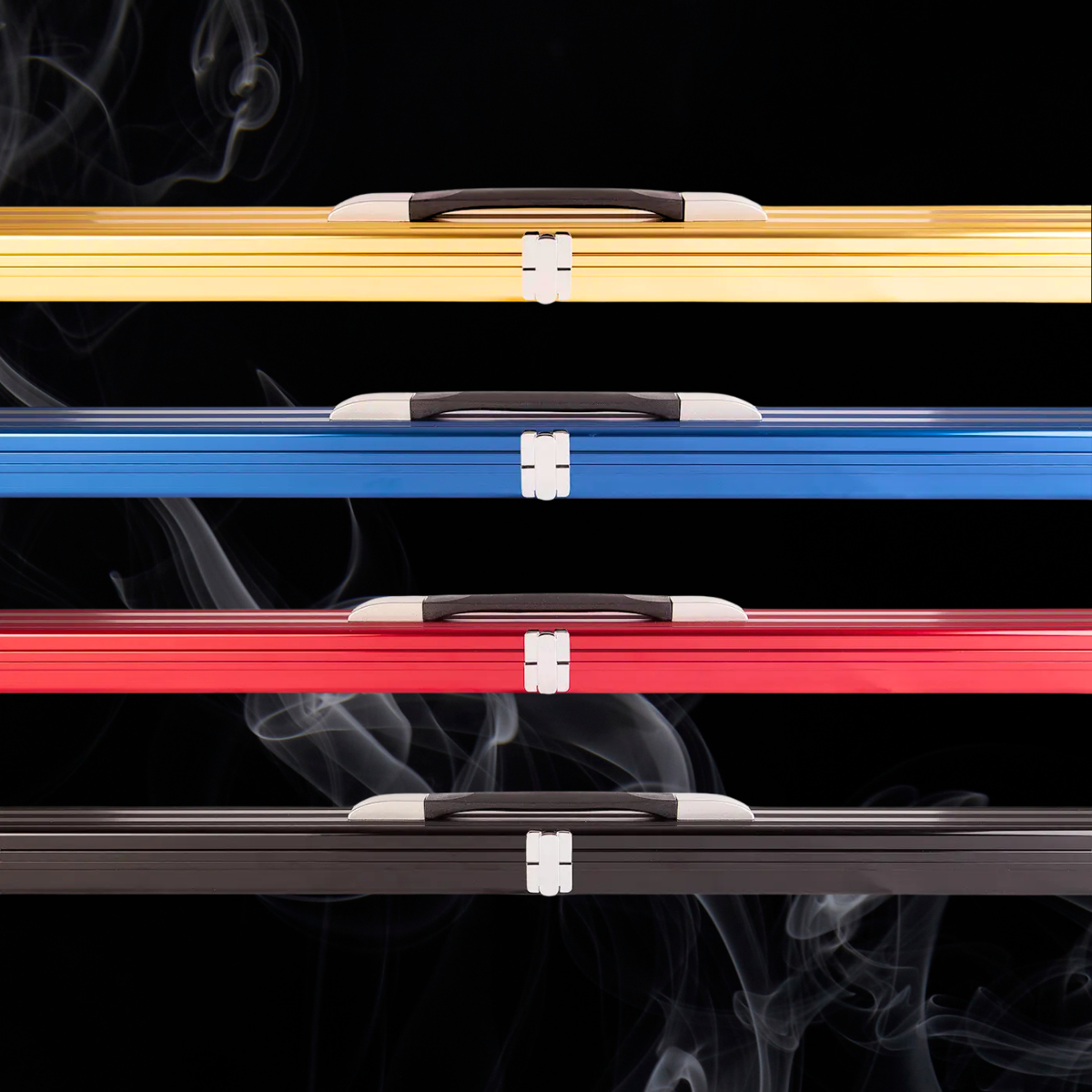 The Britannium Snooker & Pool Hard Cue Case 3/4 Joint - Holds 1 Cue