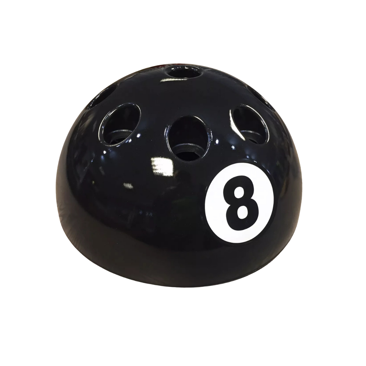 The 8-Ball Pool Cue Stand Black