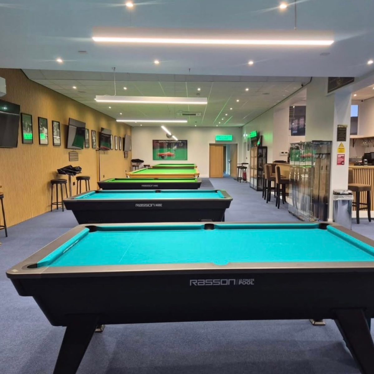 Pool Table Light LED Ultra Slim Beam 150 Black | White