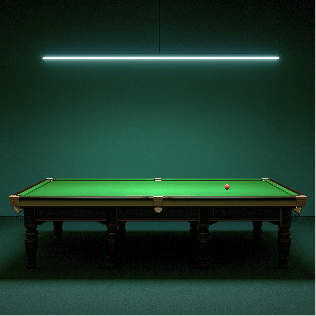 Snooker Table Light LED Ultra Slim Beam 360 Black | White 12ft