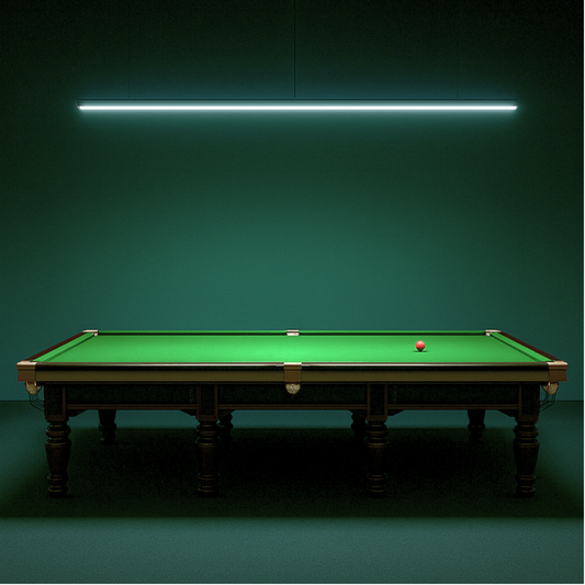 Snooker Table Light LED Ultra Slim Beam 360 Black | White 12ft