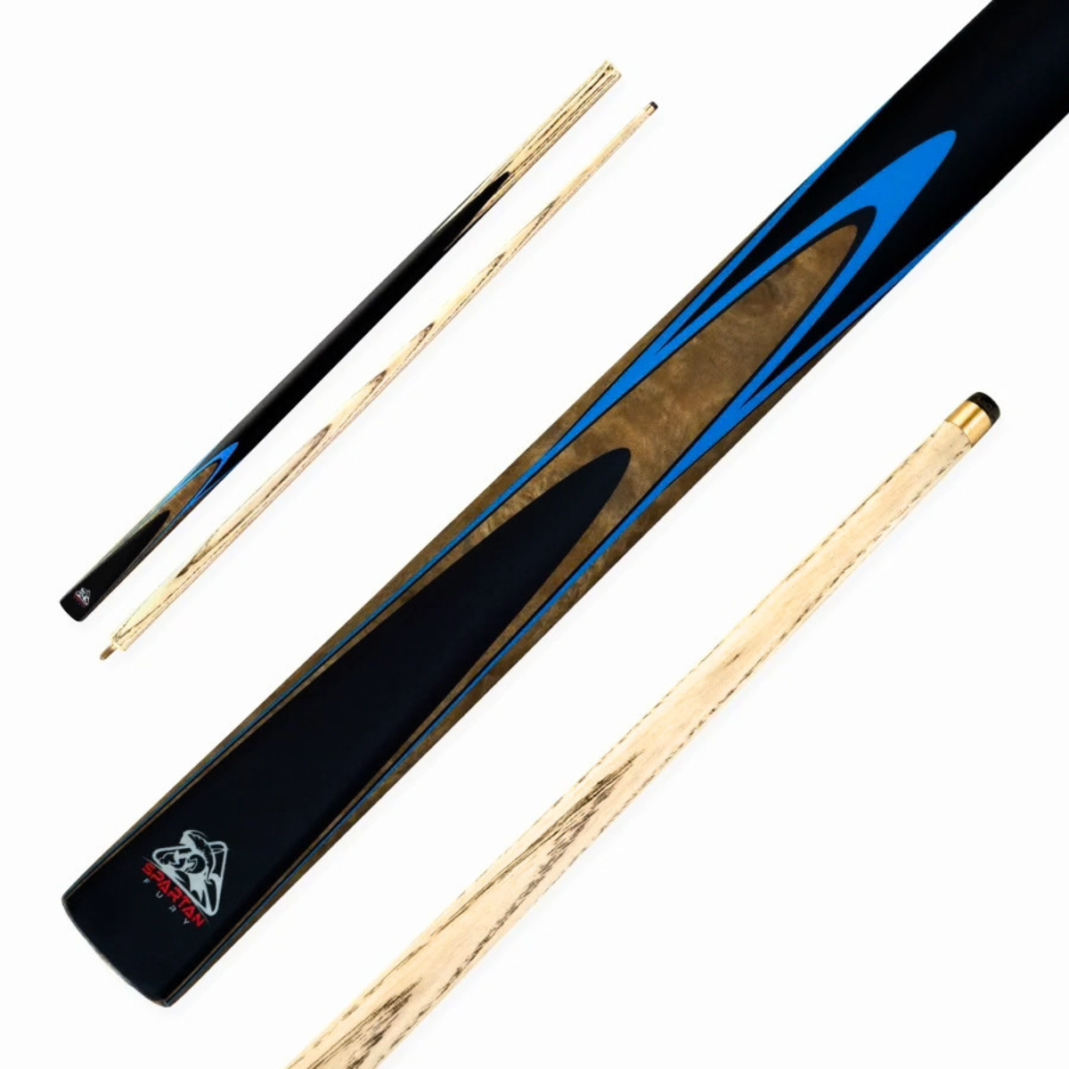 Spartan Fury Snooker & Pool Cue 3/4 Jointed Vanquish 57" 145cm