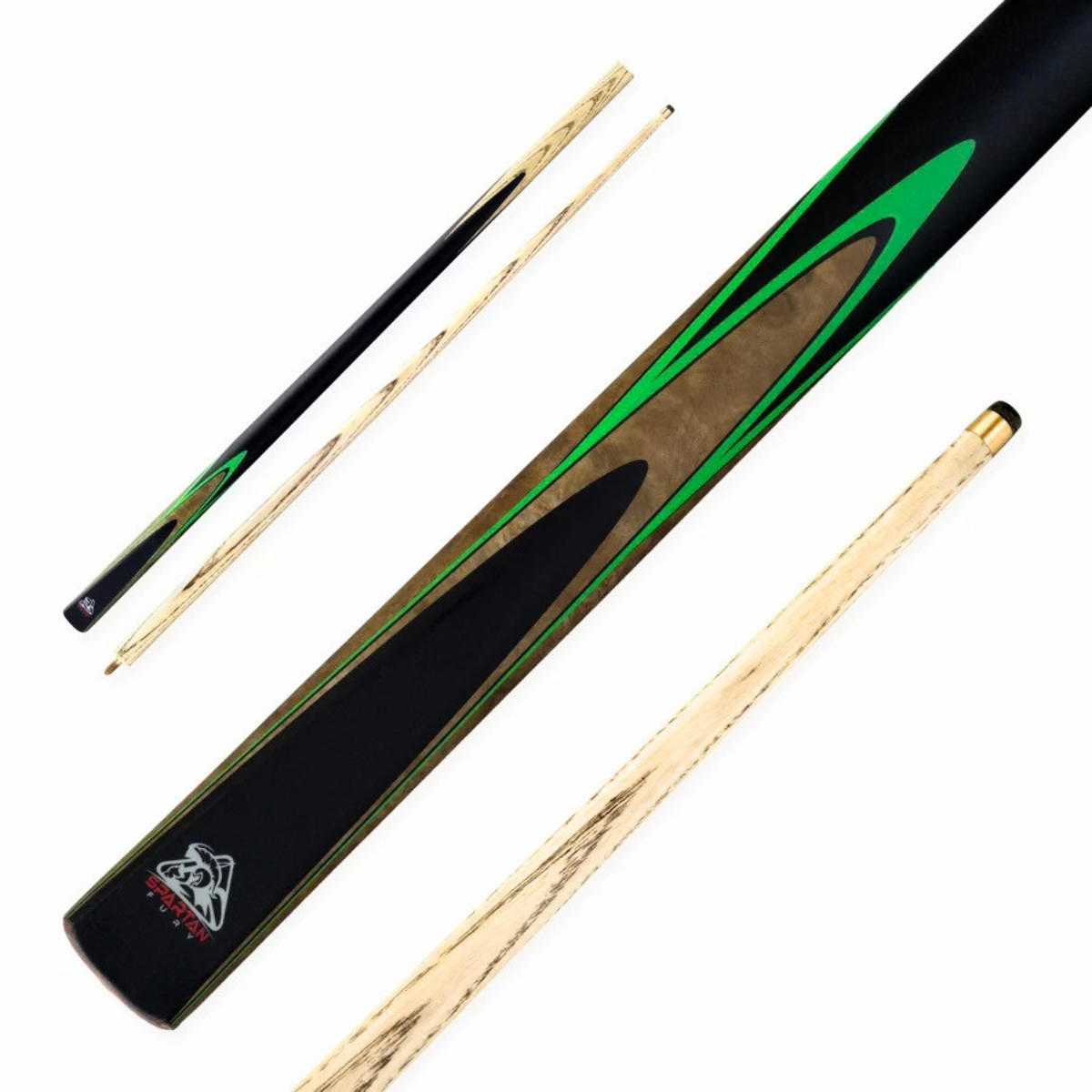 Spartan Fury Snooker & Pool Cue 3/4 Jointed Vanquish 57" 145cm