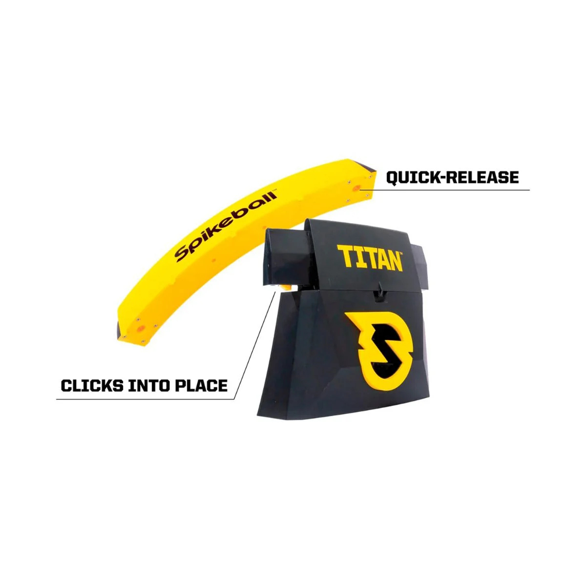 Spikeball Game Titan Pro Set Yellow