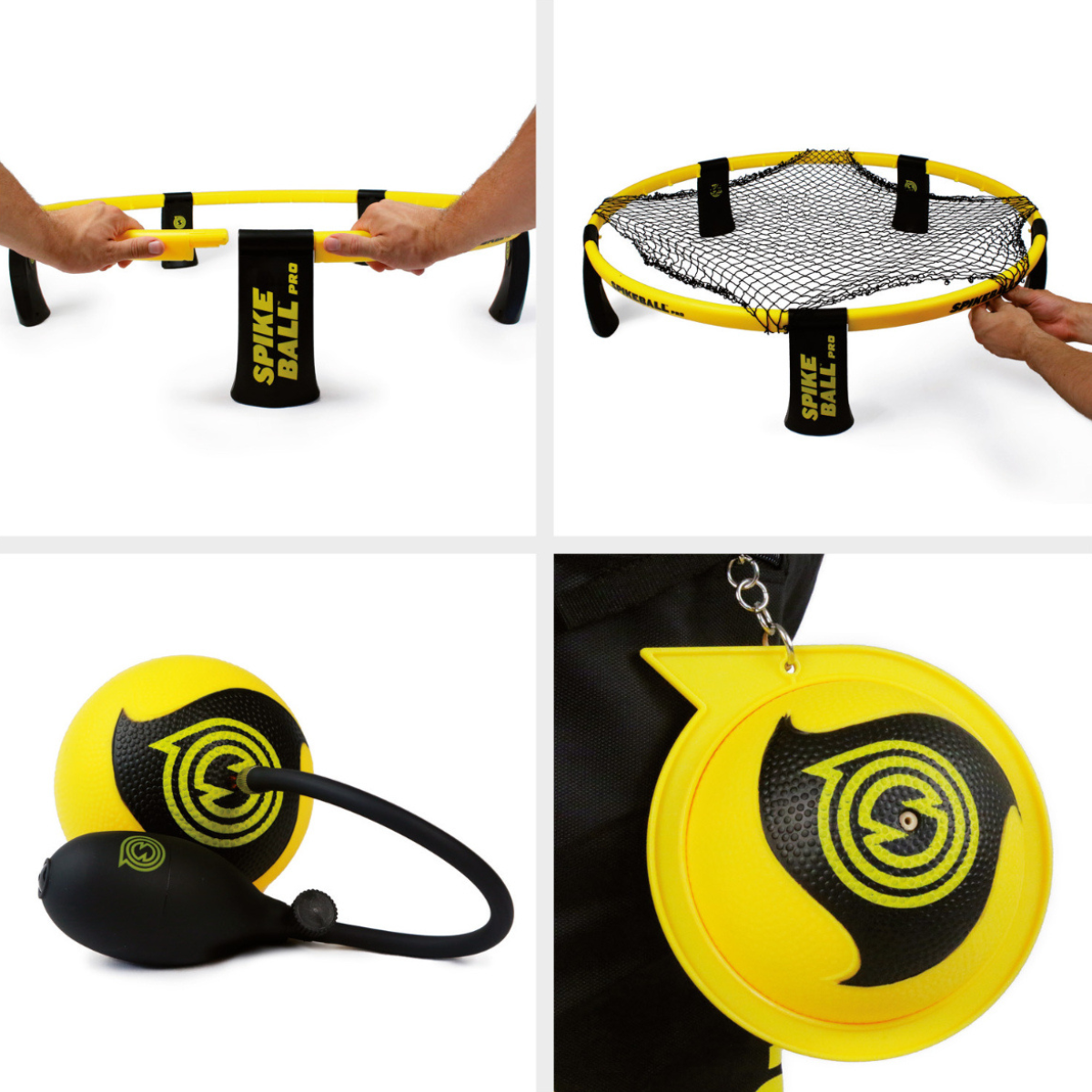 Spikeball Game Tournament Pro Set Yellow