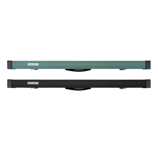 Tomahawk Aluminium Snooker & Pool Hard Cue Case Green Or Black 3/4 Joint - Hold 1 Cue