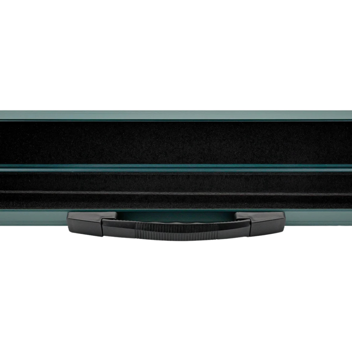 Tomahawk Aluminium Snooker & Pool Hard Cue Case Green Or Black 1 Piece - Holds 2 Cues