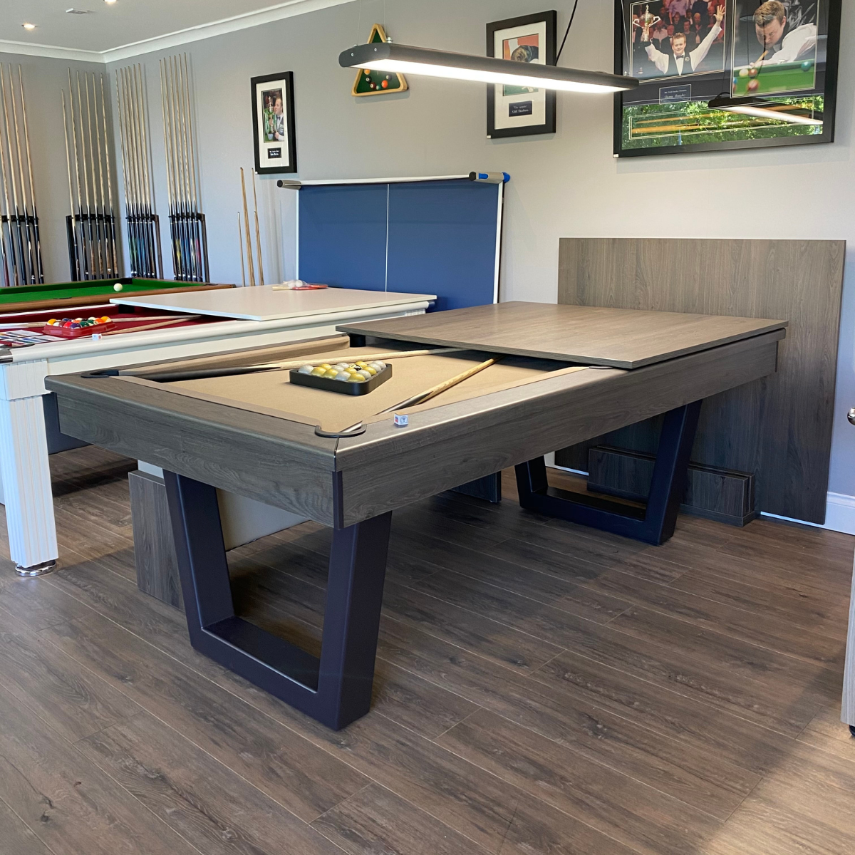 The Ultimate 6ft & 7ft British Pool Table W/Dining Top