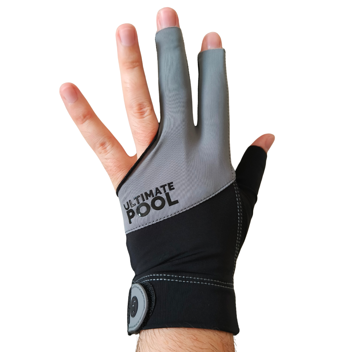 Ultimate Pool Cue Glove CPBA Grey Left Or Right Hand