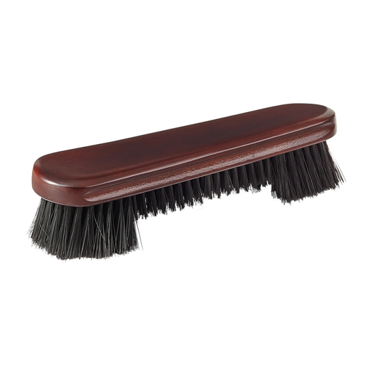 Wooden Pool Table Brush Straight Shape Walnut Brown 9"