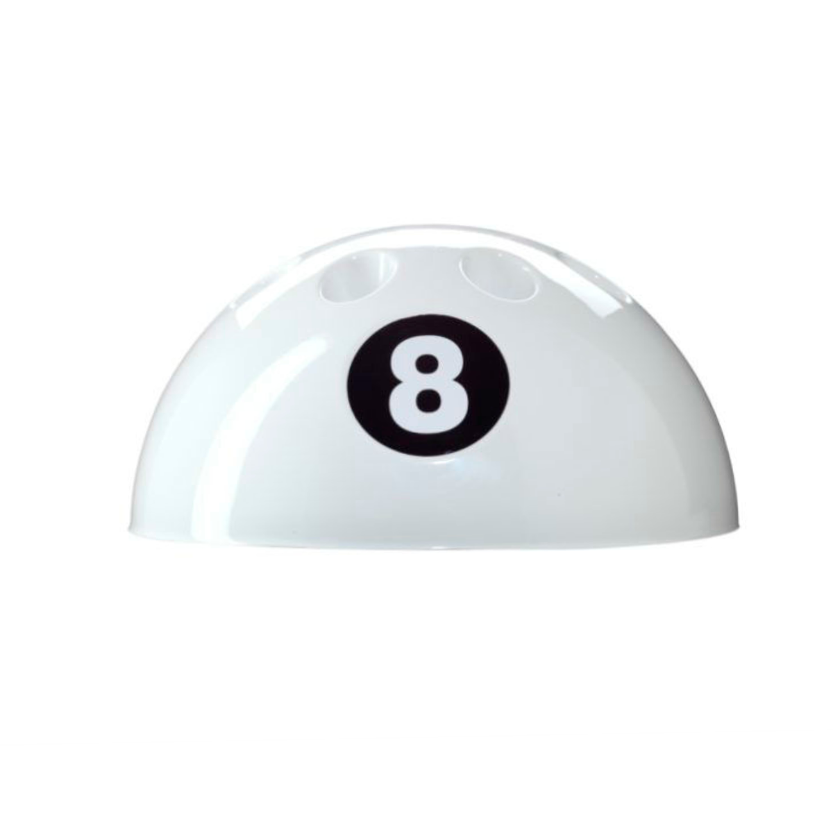 The 8-Ball Pool Cue Stand White